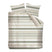 Rivièra Maison Sturdy Stripe Dekbedovertrek 240 x 200/220 cm - Grijsgroen