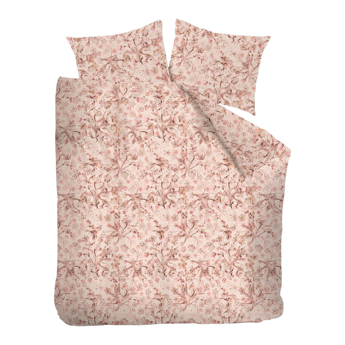 Rivièra Maison Blushing Blooms Dekbedovertrek 240 x 200/220 cm - Roze