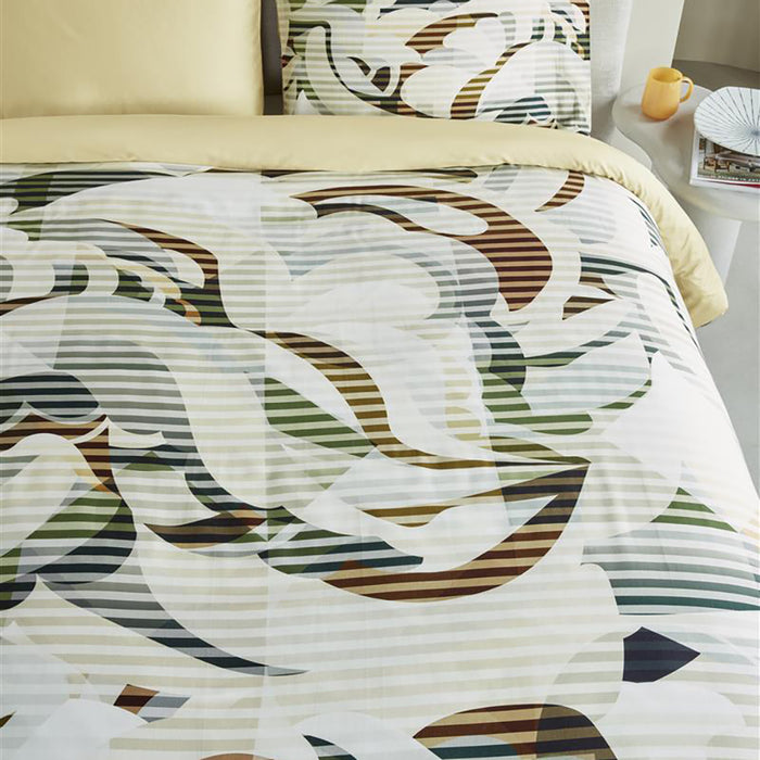 Beddinghouse Villanueva Dekbedovertrek 200 x 200/220 cm - Naturel