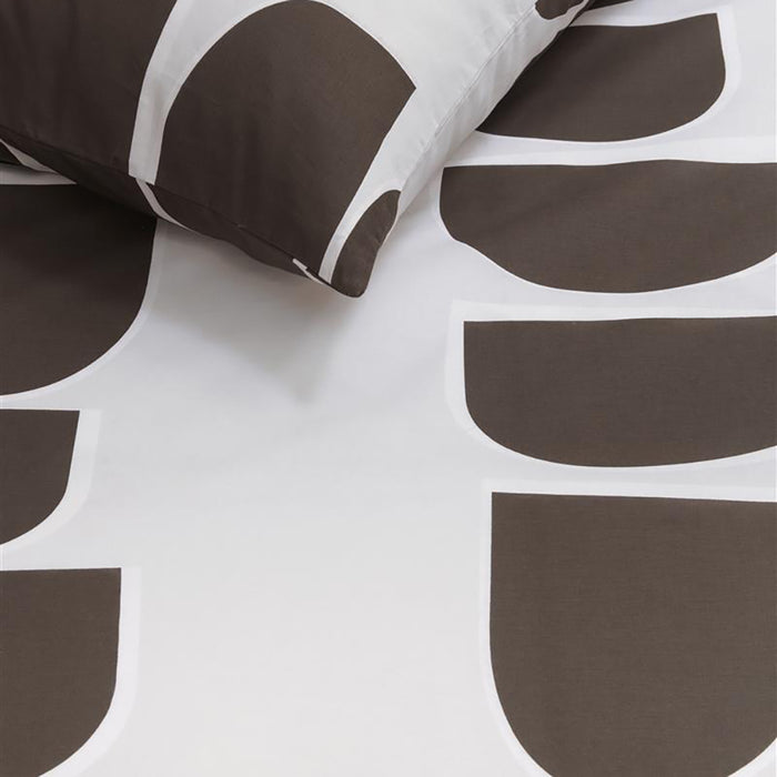 vtwonen Moons Dekbedovertrek 140 x 200/220 cm - Bruin