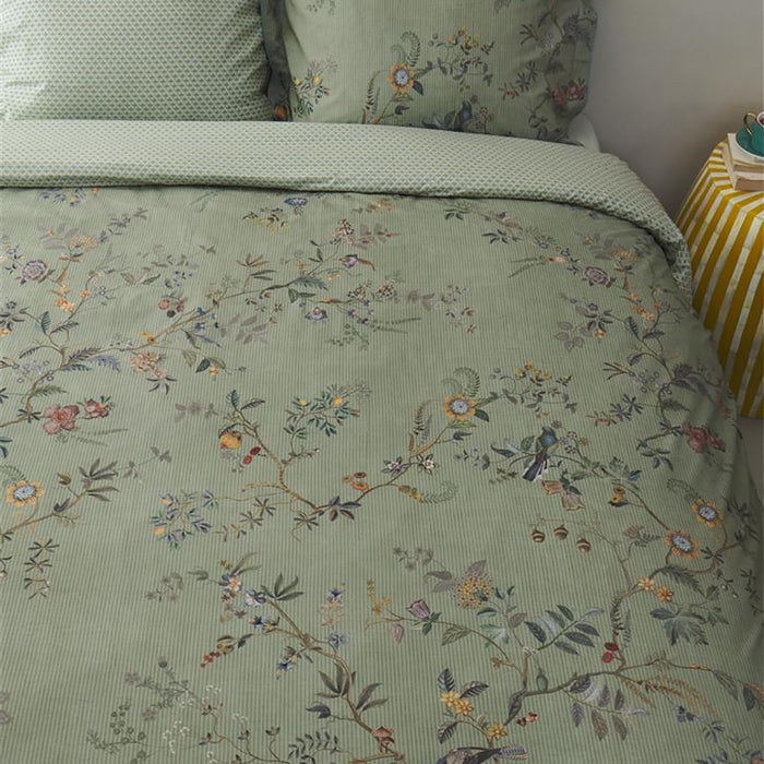 Pip Studio Amor De Dios Dekbedovertrek 140 x 200/220 cm - Groen