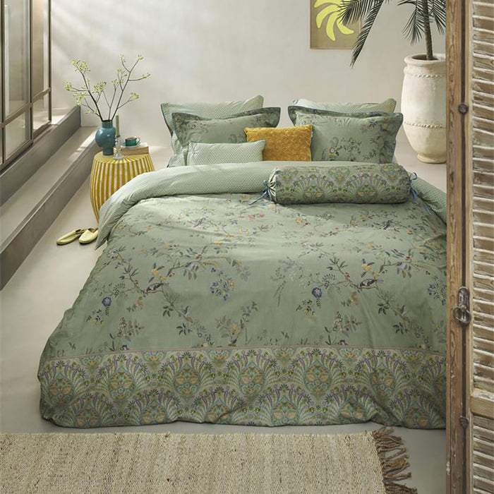 Pip Studio Amor De Dios Dekbedovertrek 200 x 200/220 cm - Groen