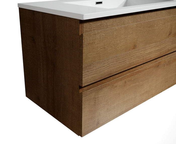 Badplaats Badkamermeubel Set Angela 60 cm - Eiken - Badmeubel