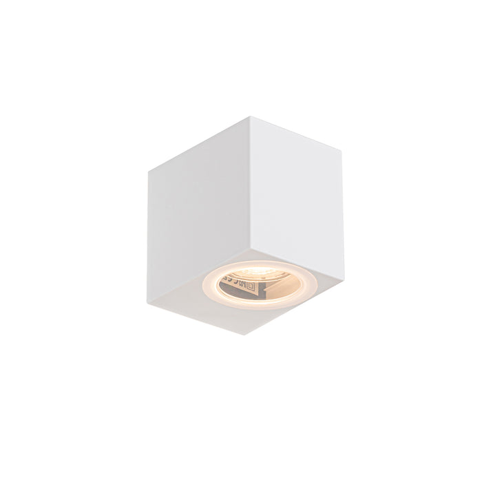 QAZQA Moderne buiten wandlamp wit kunststof - Baleno