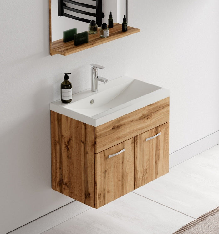 Badplaats Badkamermeubel Montreal Set 02 60 x 35 cm - Eiken