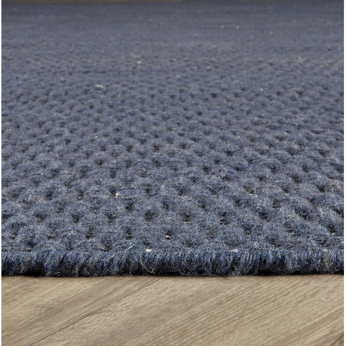 Vloerkleed Boyd - Blauw - Gerecycled Materiaal