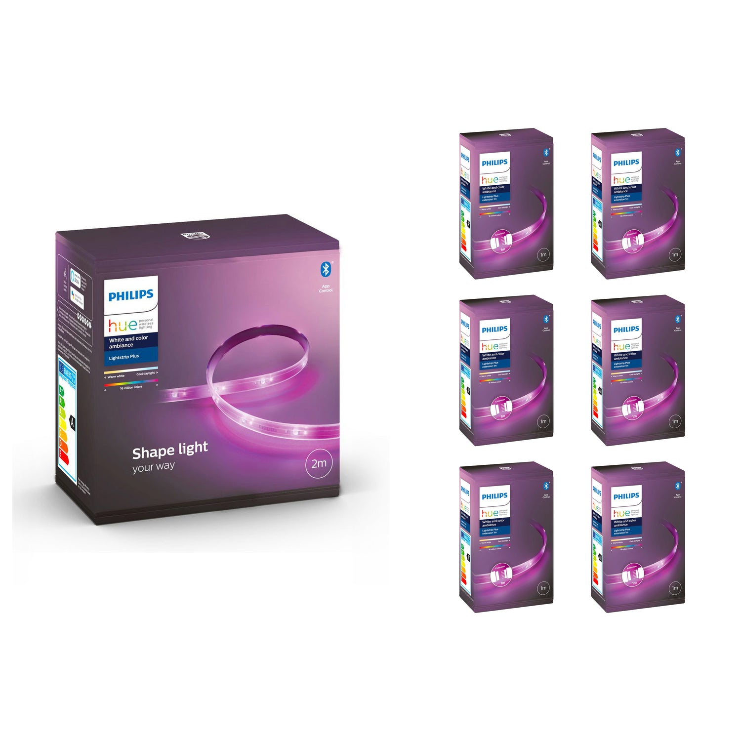 Philips Hue Lightstrip Plus 8m White & Color Ambiance