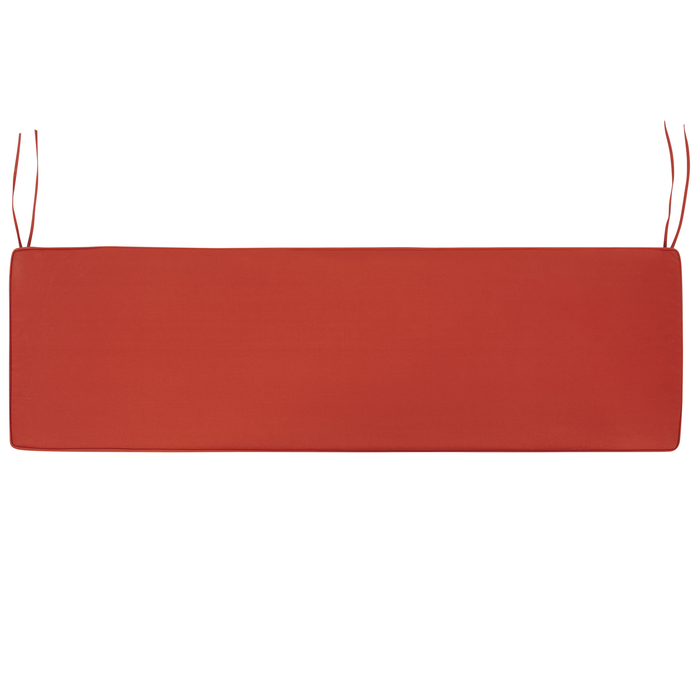Beliani - SOVANA - Tuinkussen - Rood - 45 x 110 cm - Polyester