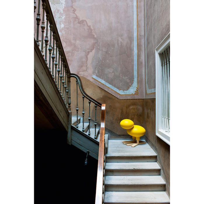 Magis Happy Bird decoratie donkerpaars