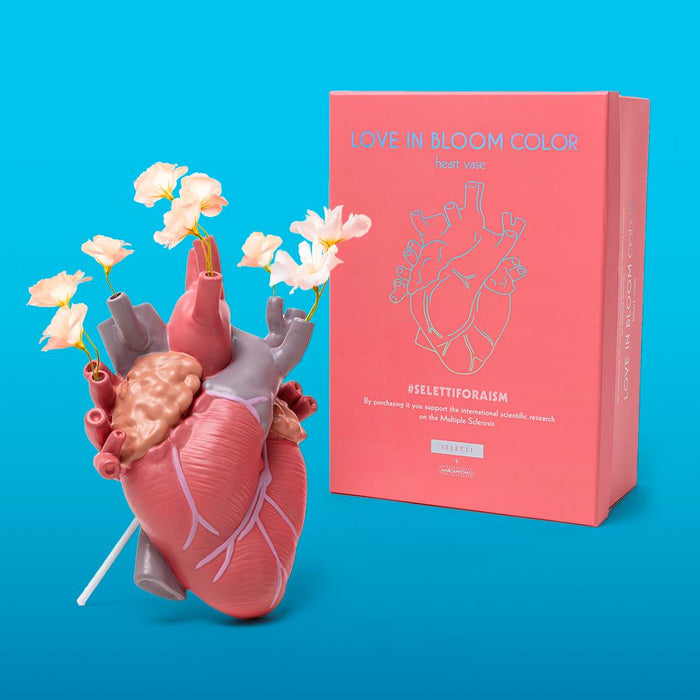 Seletti Love in Bloom hart vaas color