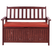 Beliani - SOVANA - Tuinbank - Mahonie|Rood - Acaciahout