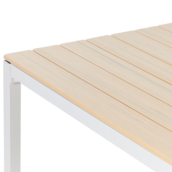 Beliani - PRATO - Tuintafel - Lichthout - 95 x 95 cm - Kunsthout