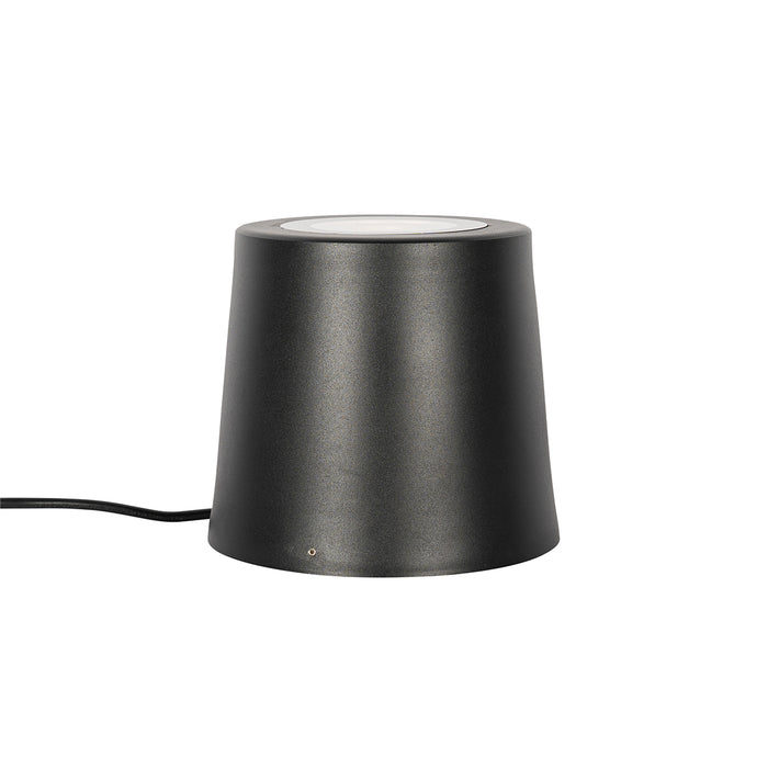 QAZQA Moderne tuinspot zwart rond IP65 AR111 - Lennard