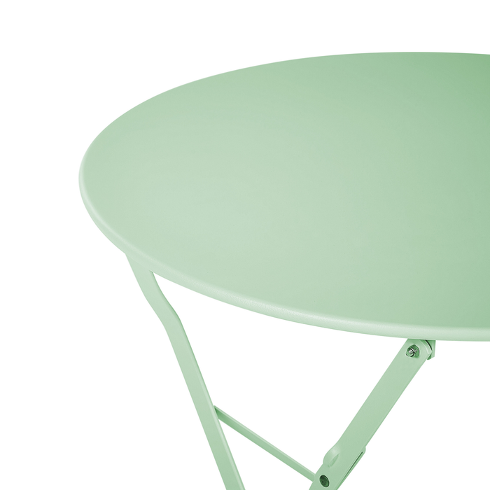 Beliani - FIORI - Bistroset voor 2 - Groen - Staal