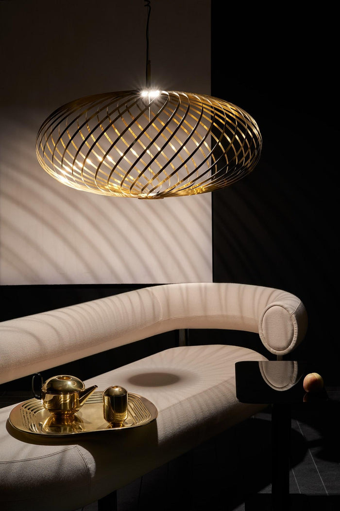 Tom Dixon Spring hanglamp LED large messing