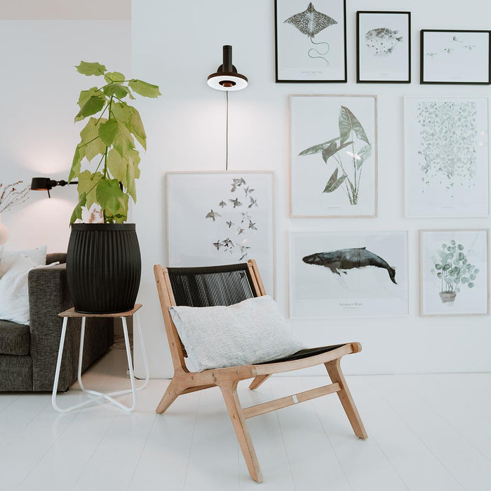 Beads 35 wandlamp LED downlight install zwart