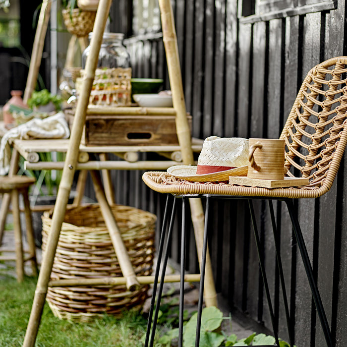 Bloomingville Vargas Barstoel - Rattan Naturel