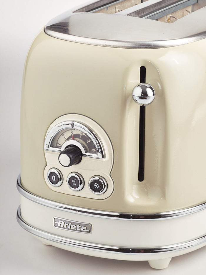Ariete Broodrooster Vintage 2 sneden \ Beige