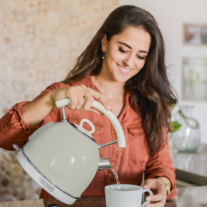 Ariete Waterkoker Vintage 1,7 L beige