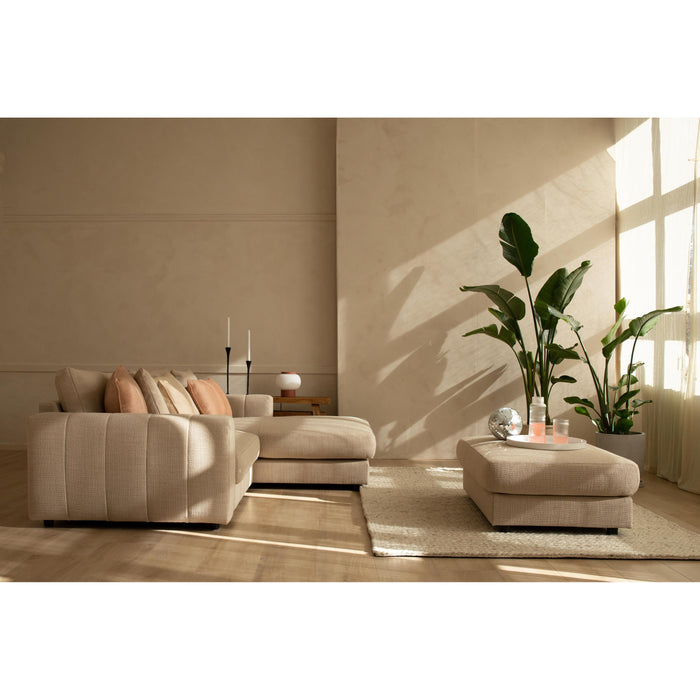 Bente Chaise longue rechts grey breeze