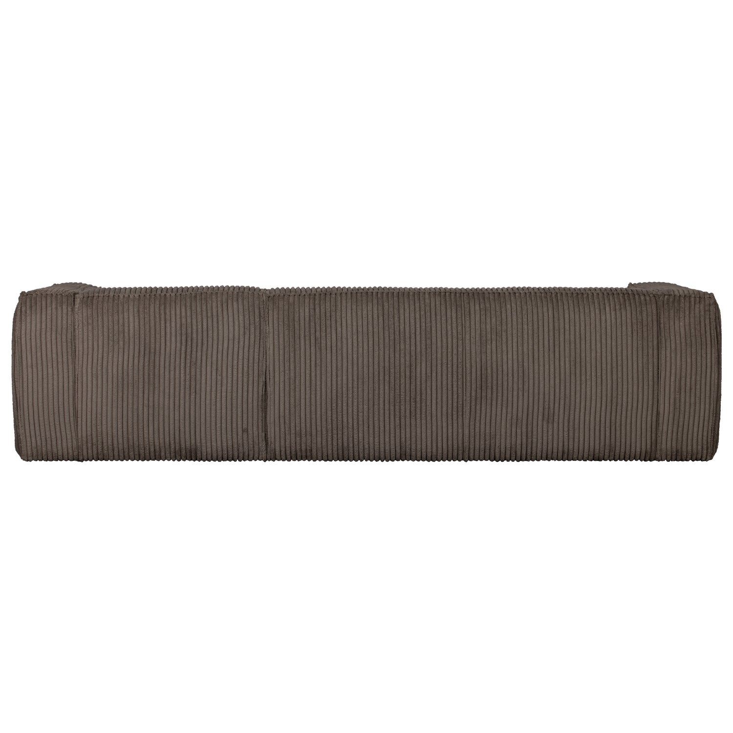 WOOOD Bean Hoekbank met Chaise Longue Rechts - Ribstof - Mud