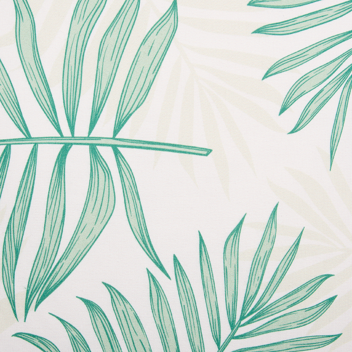 Beliani-POGGIO-Tuinkussen set van 2-Beige| Groen-45 x 45 cm-Polyester