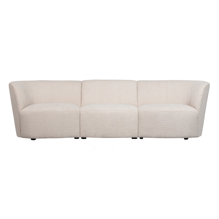 WOOOD Coco 1-Zits Element - Polyester - Creme - 70x73x72