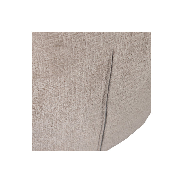 WOOOD Atty Draaifauteuil - Polyester - Zand - 75x74x65