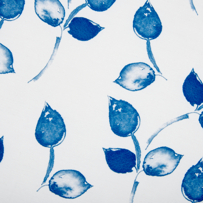 Beliani - TORBORA - Sierkussen set van 2 - Blauw|Wit - Polyester