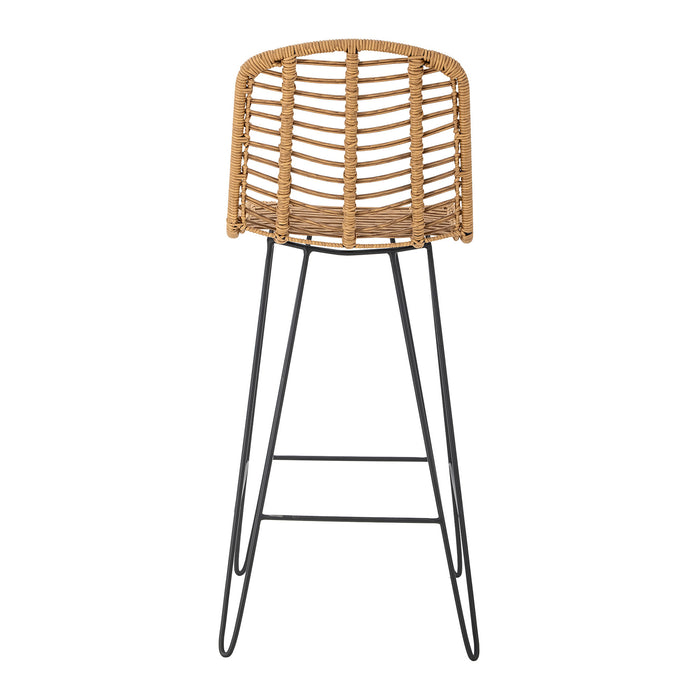 Bloomingville Vargas Barstoel - Rattan Naturel