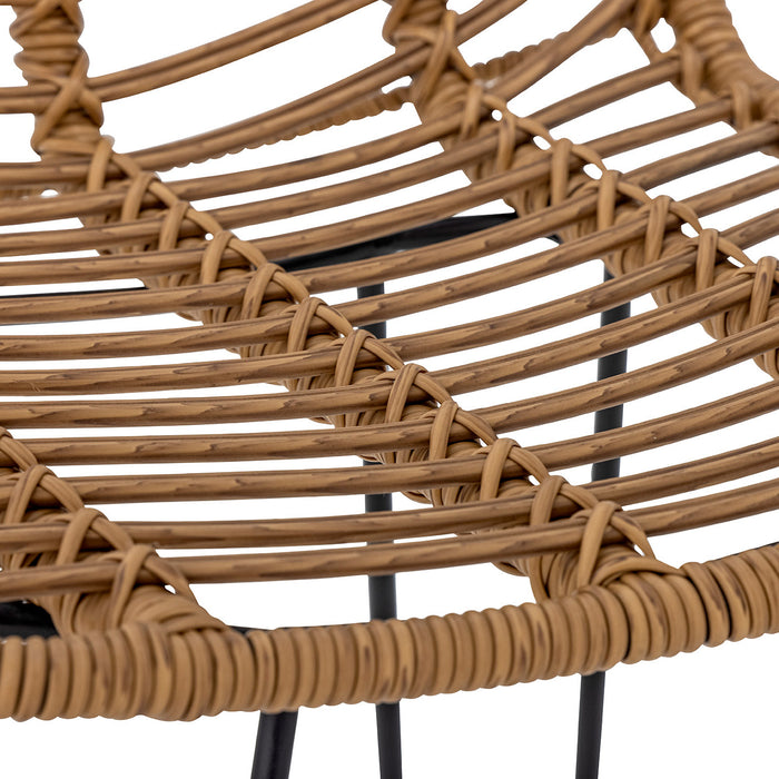Bloomingville Vargas Barstoel - Rattan Naturel