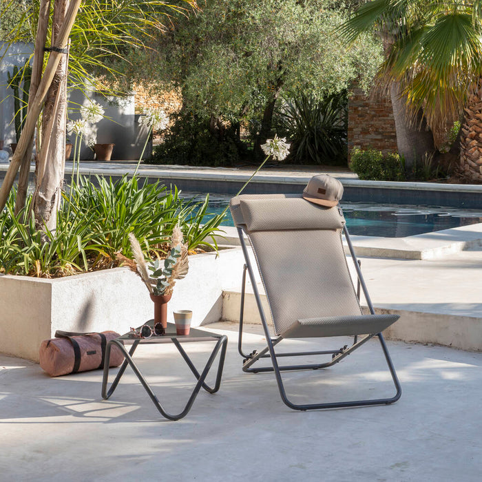 Lafuma Maxi Transat Multi-Positie Opvouwbare Ligstoel - Mokka