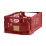 Lisomme Luuk opvouwbaar krat rood - 33 x 24,5 cm