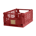 Lisomme Luuk opvouwbaar krat rood - 33 x 24,5 cm