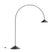 Vibia Out 4270 booglamp LED buiten Black
