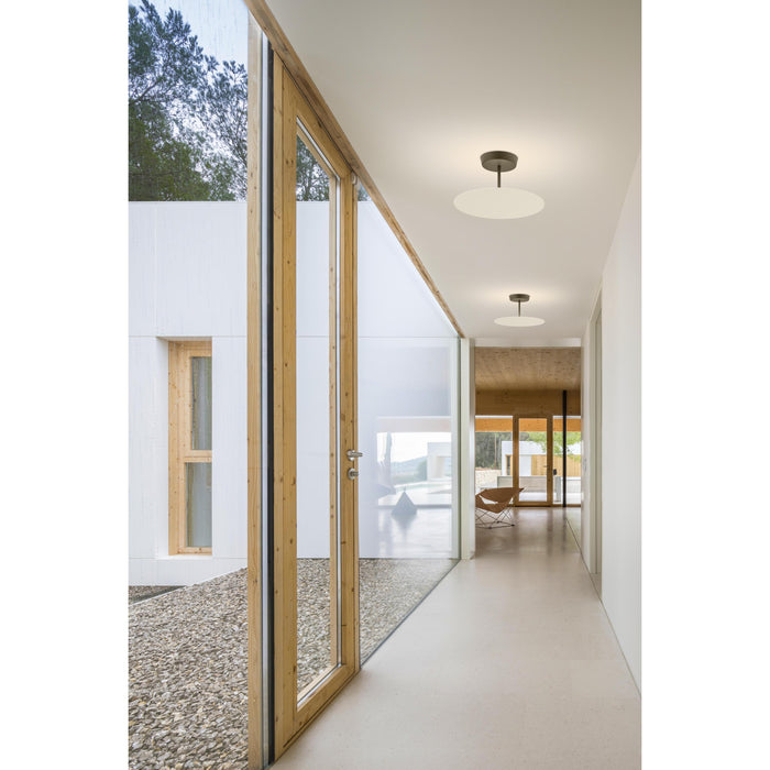 Vibia Flat 5920 plafondlamp LED Ø40 Green L1