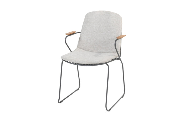 4 Seasons Veneto tuinstoel (1 stuk) - stapelbaar