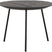 DTP Home Coffee table Jupiter medium BLACK,37xØ50 cm, recycled teak...