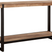 DTP Home Console table Beam,78x140x40 cm,  6 cm recycled teakwood top