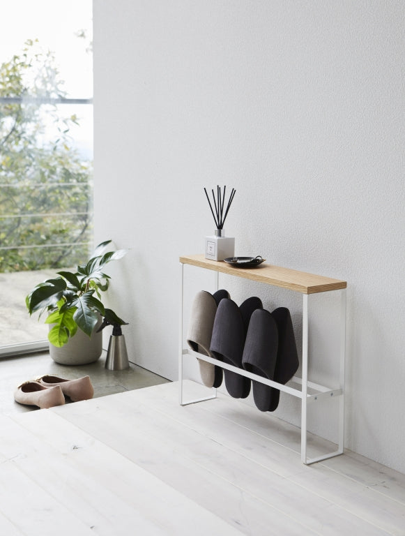 Yamazaki Pantoffel Opbergrek - Tower - Wit