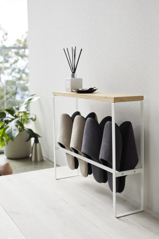 Yamazaki Pantoffel Opbergrek - Tower - Wit