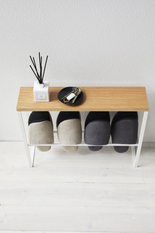 Yamazaki Pantoffel Opbergrek - Tower - Wit