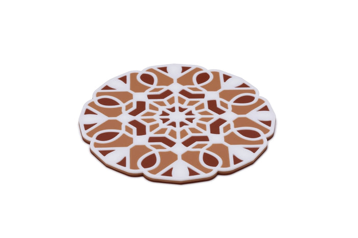 Peleg Design TriveTile - onderzetter - bruin