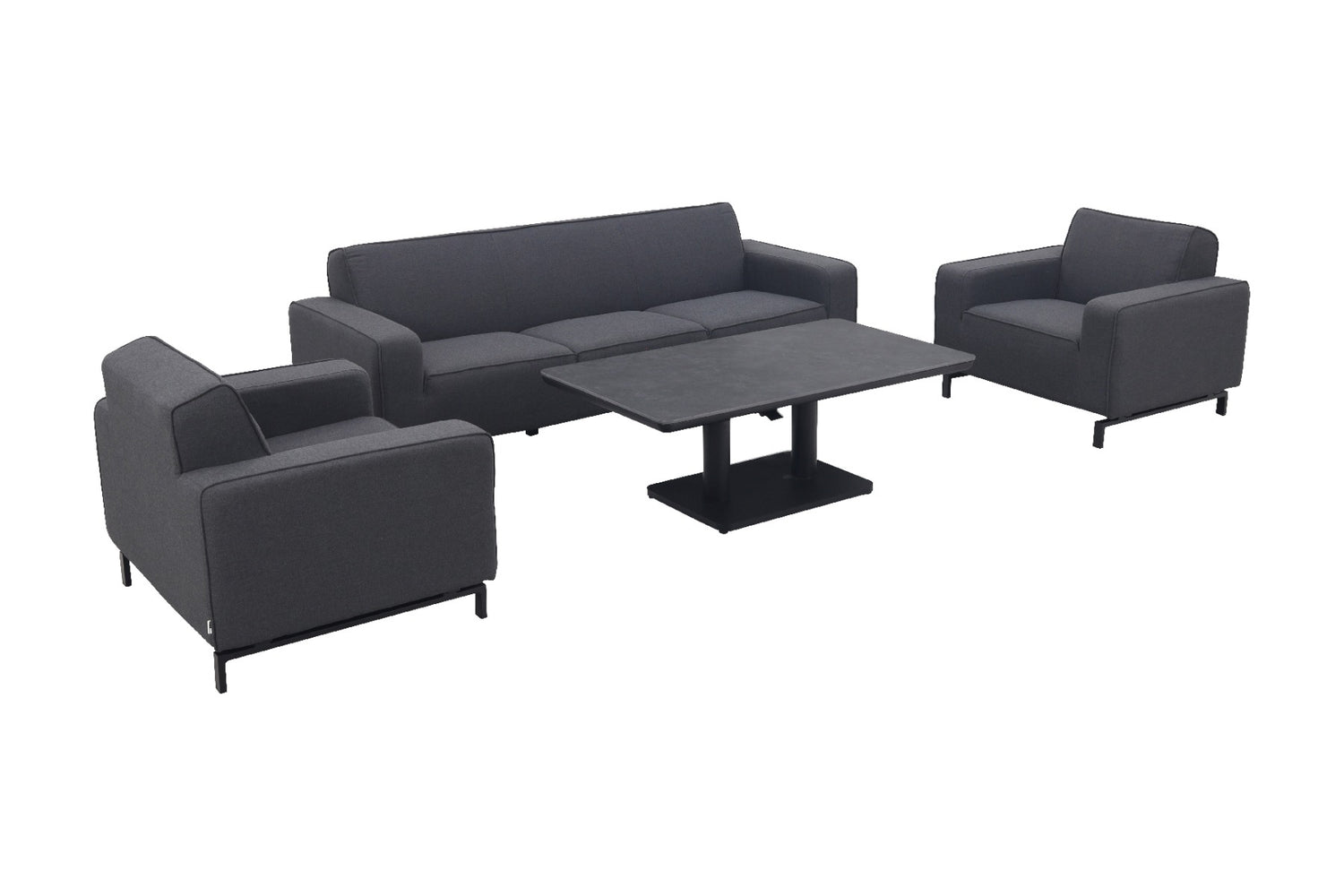 VDG Boavista|Medina verstelbare stoel-bank loungeset - 4-delig