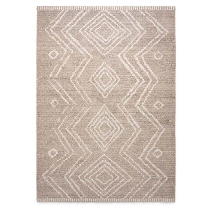 Boho&me Berber vloerkleed Beni Ouarain Bahij - lichtgrijs - 200x300 cm