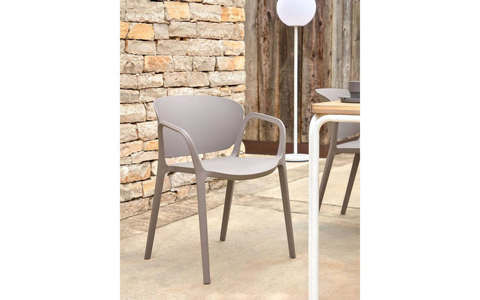 Kave Home - Ania tuinstoel bruin