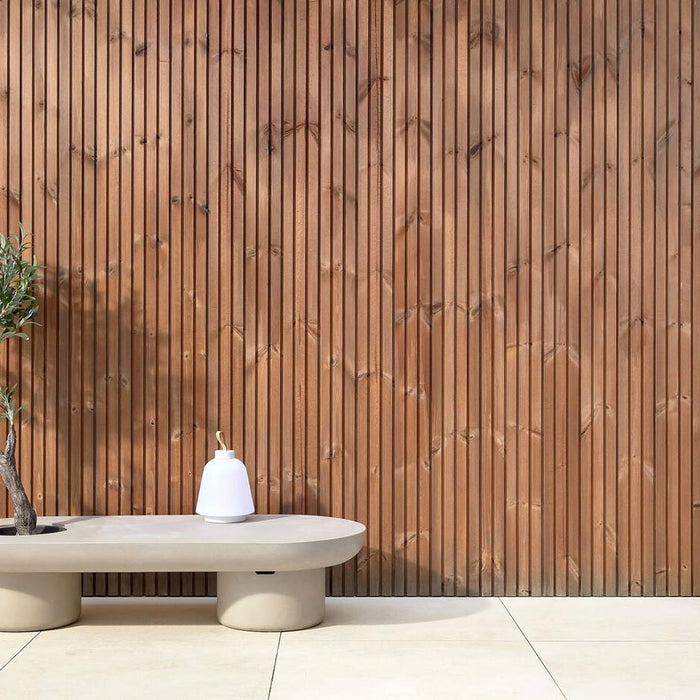 Kave Home - Taimi betonnen salontafel voor buiten Ø 140 x 60 cm