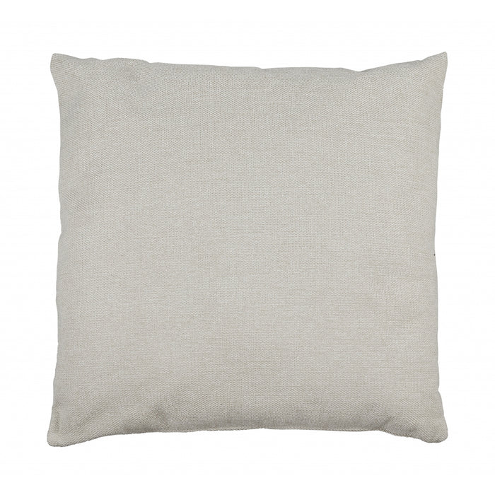 Sierkussen Sim - Creme|Wit - Polyester - 60x60x0cm (BxHxD)