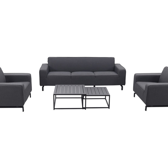 Boavista|Royalty stoel-bank loungeset - Sooty - 5-delig