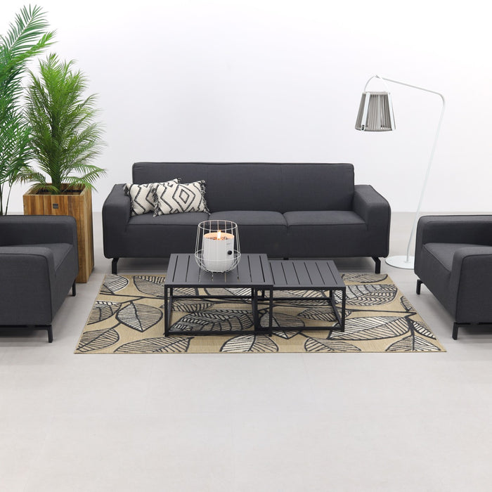 Boavista|Royalty stoel-bank loungeset - Sooty - 5-delig